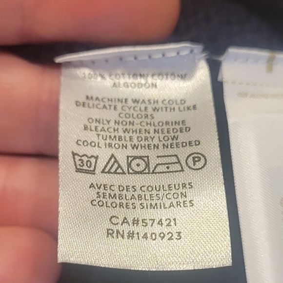 NEW! LOFT Cotton Nautical Varsity Striped Sweater Small. - Picture 6 of 8